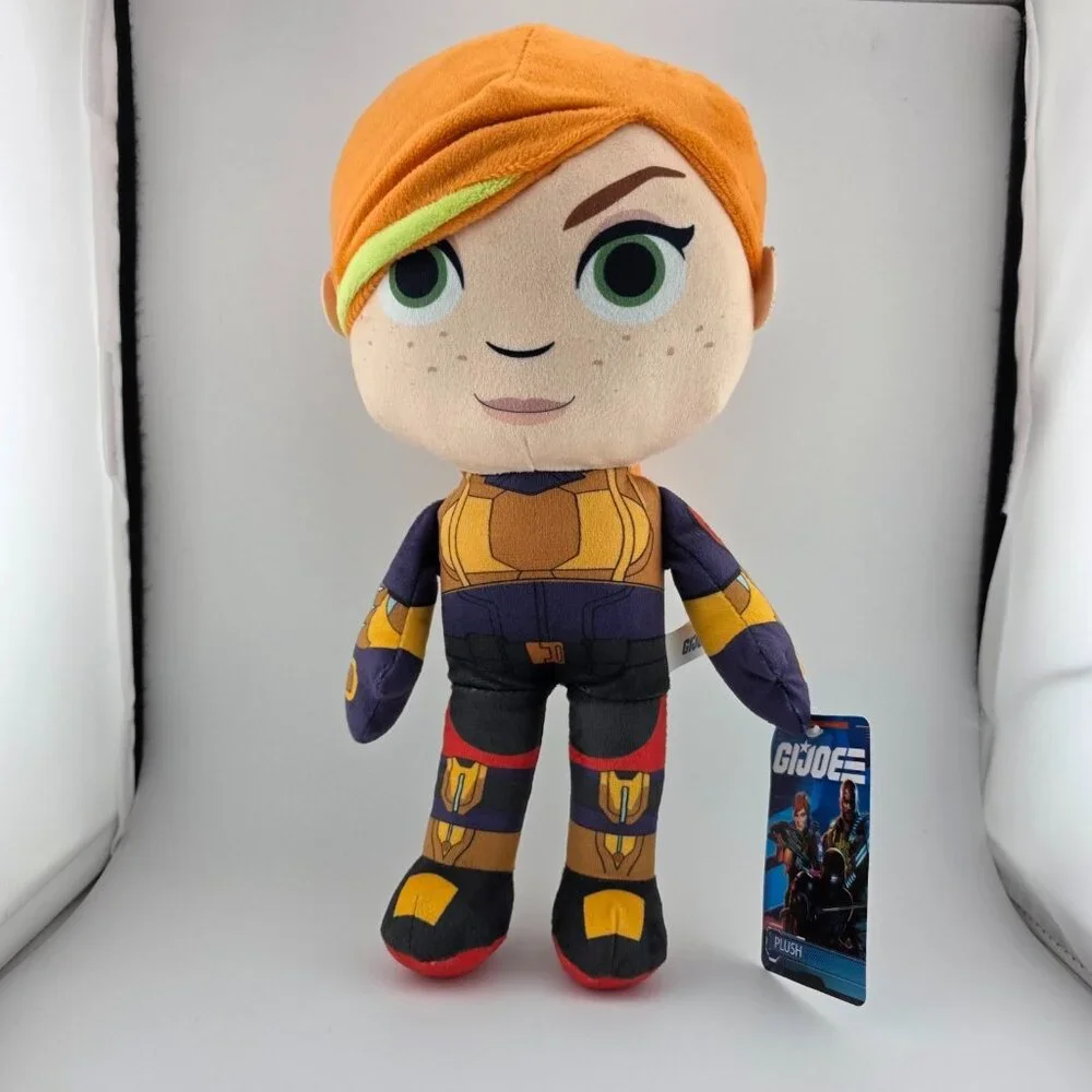 2022 Hasbro GI Joe Kids Multicolor Scarlett Stuffed Plush Animator Doll Toy‎ NWT